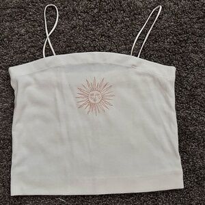 White tank top